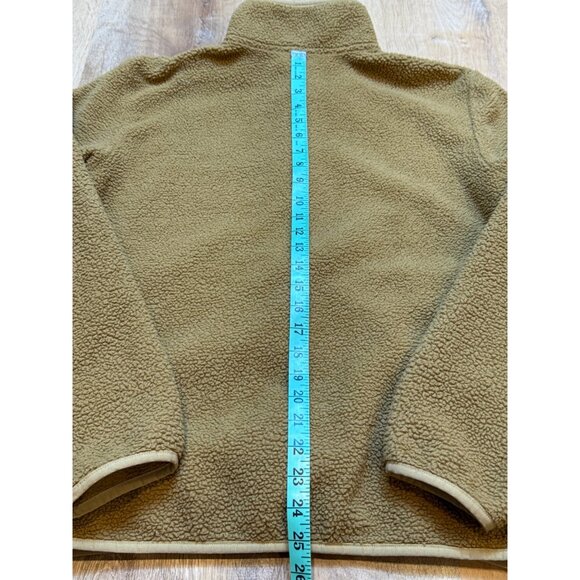The North Face Mens Brown Sherpa Fleece Full-Zip‎ Jacket L - Picture 5 of 6